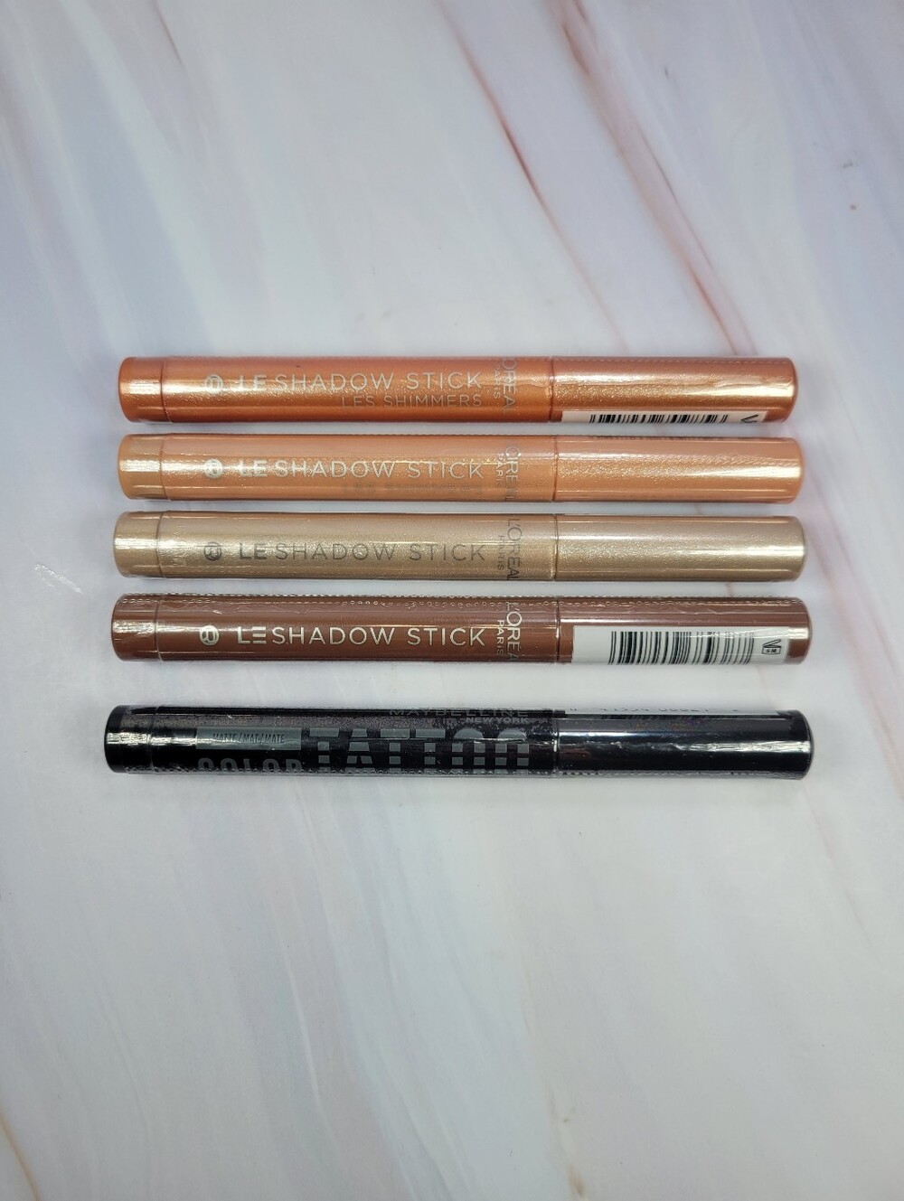 L'Oréal Le Shadow Stick & Maybelline Color Tattoo Eye Stix Bundle NEW!